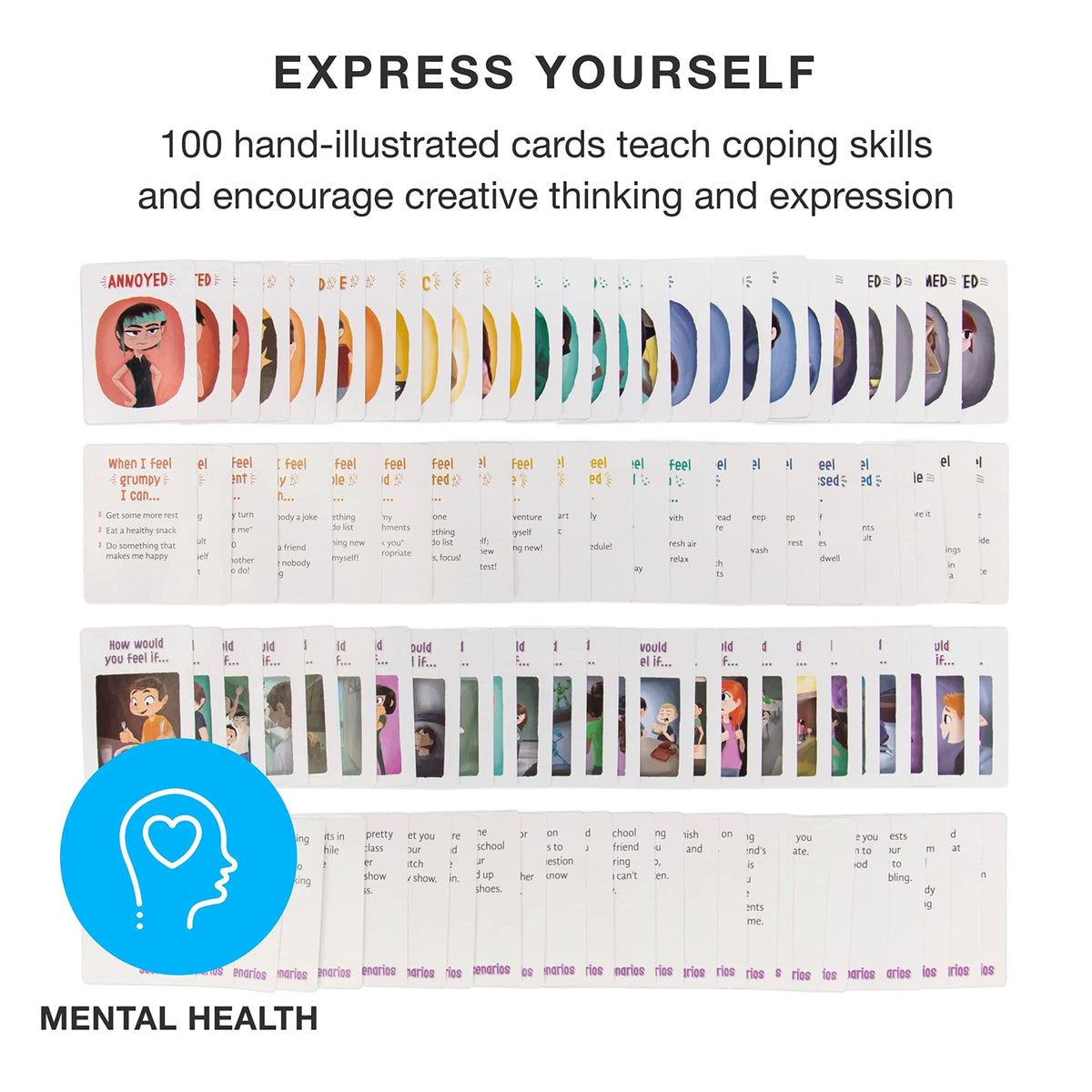 Feelings in a Flash - Emotional Intelligence Flashcard Game - Toddlers & Special Needs Children