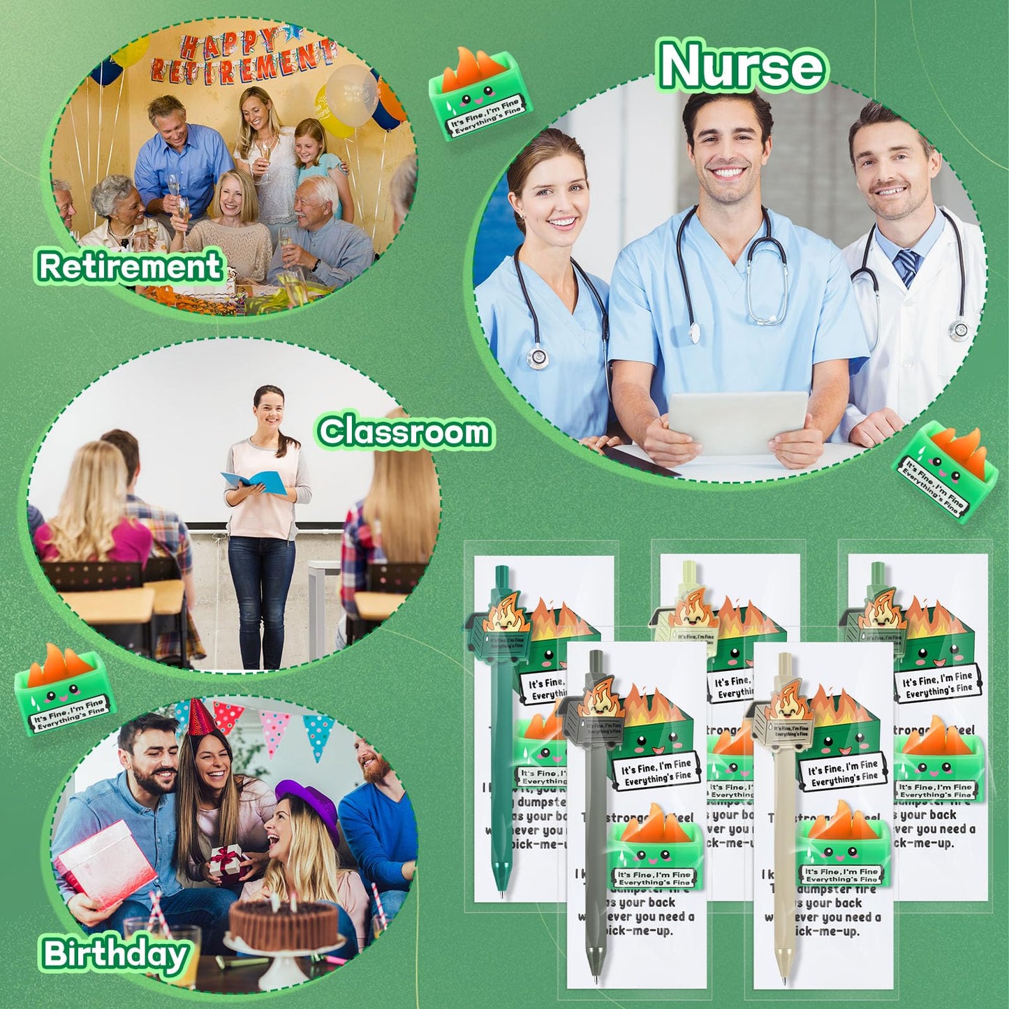 TecUnite Dumpster 20 Sets Classroom Motivation Gifts Bulk
