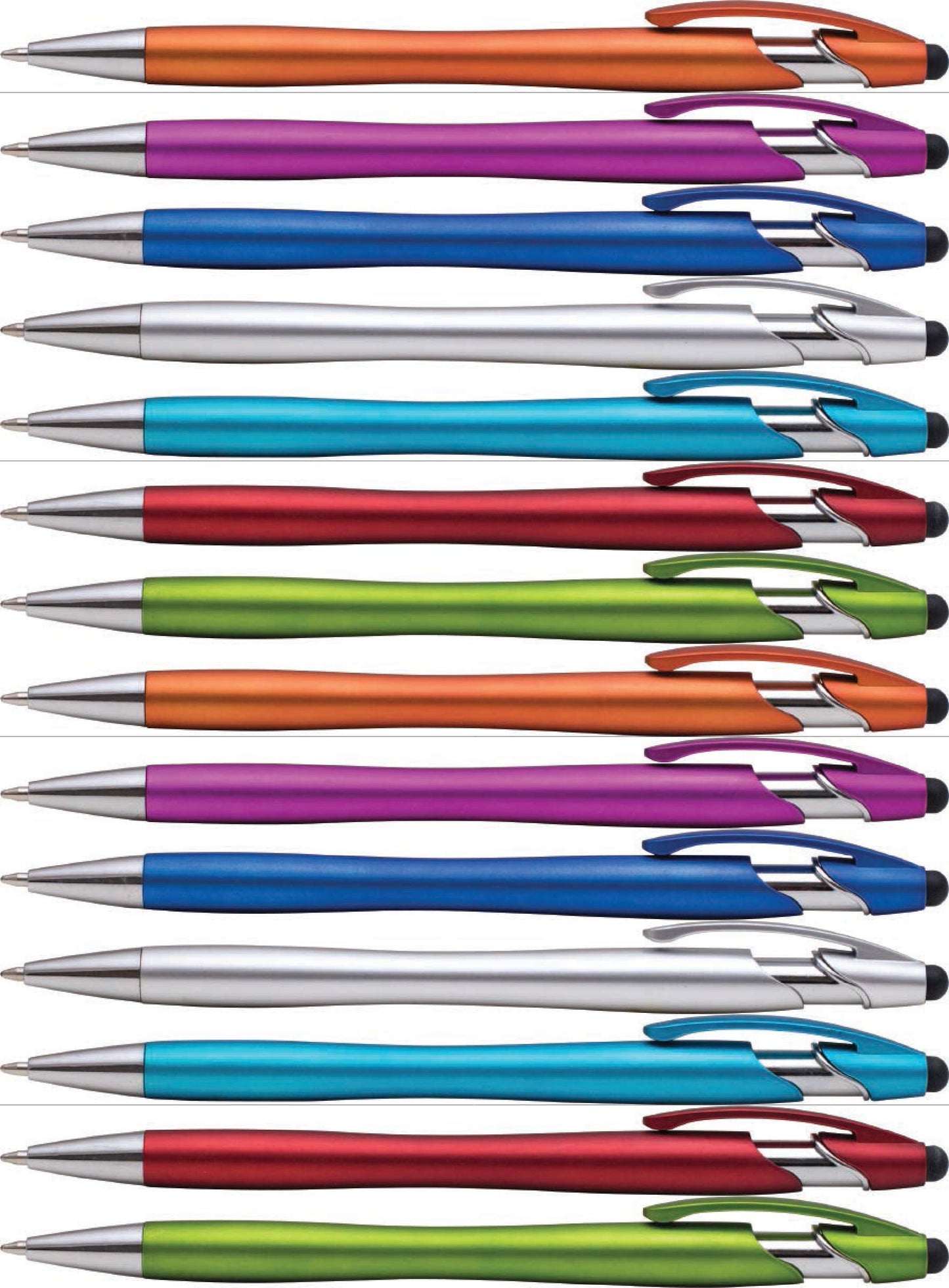 ExpressDesigns™ - The Beemer Ballpoint Pen w/Stylus Tip, Custom Personalized Black writing ink