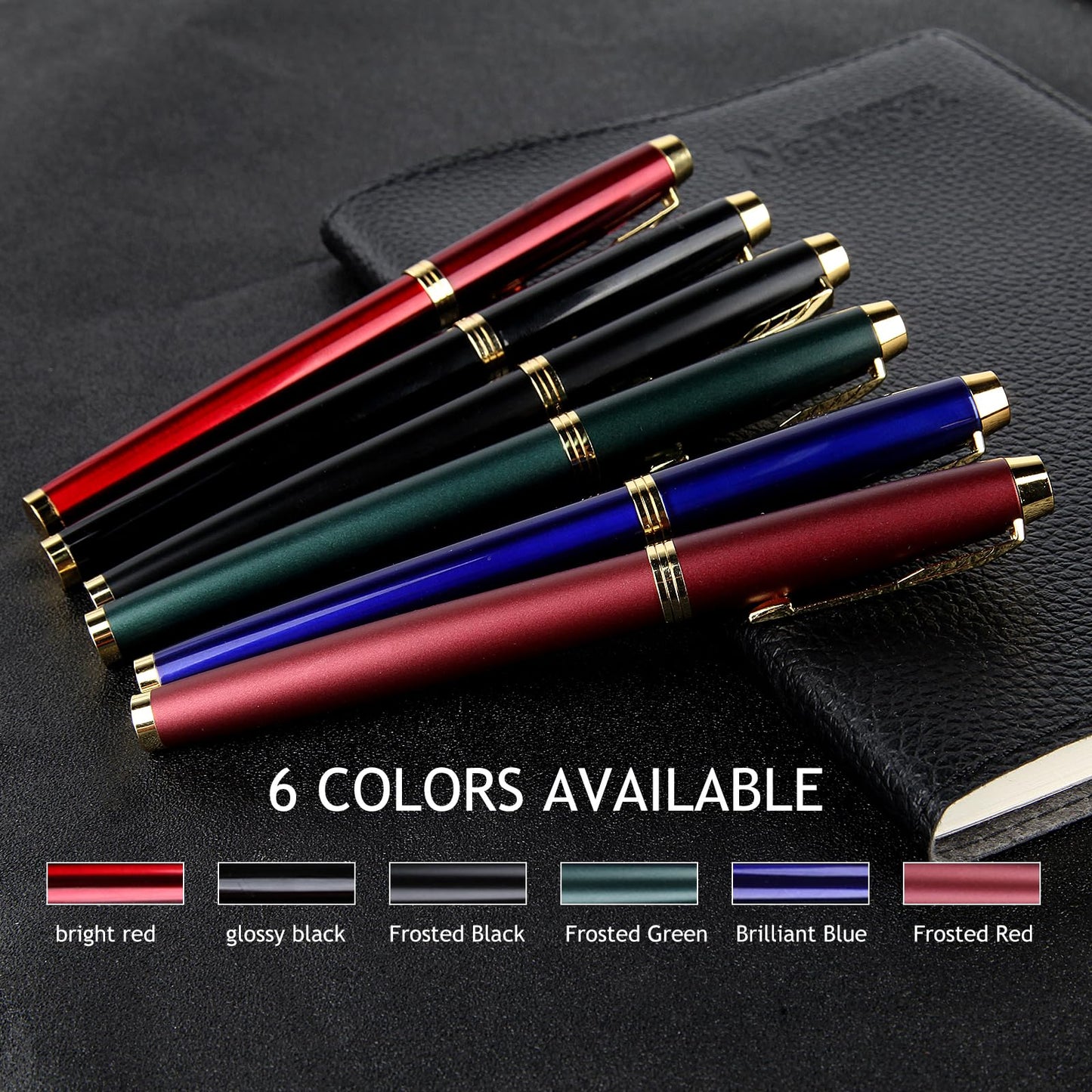Zalantan Fountain Pen, luxury pens,Fine point smooth writing pens for journaling fancy pens with