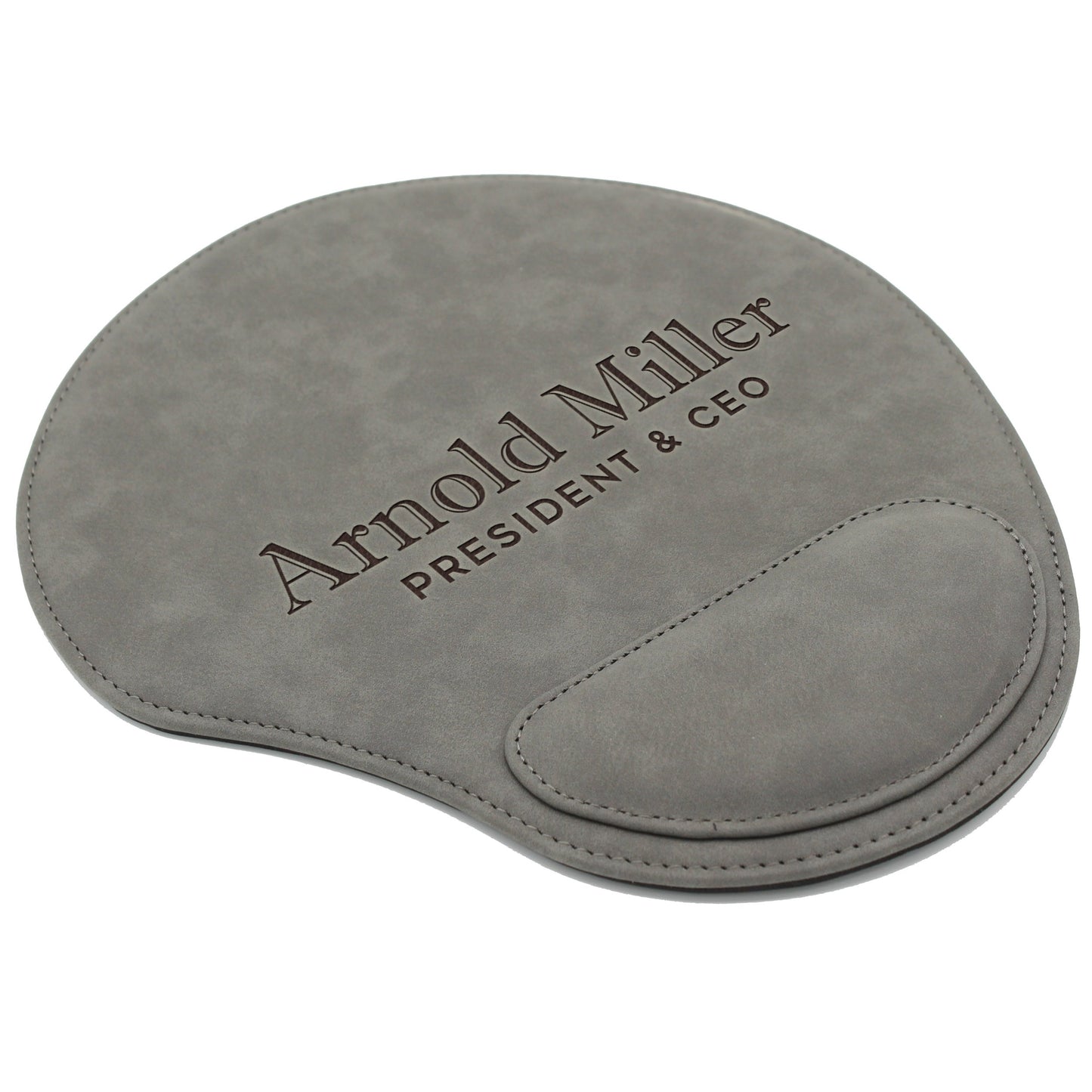 My Personal Memories Custom Engraved and Personalized Mouse Pad with Wrist Rest Desk Accessories
