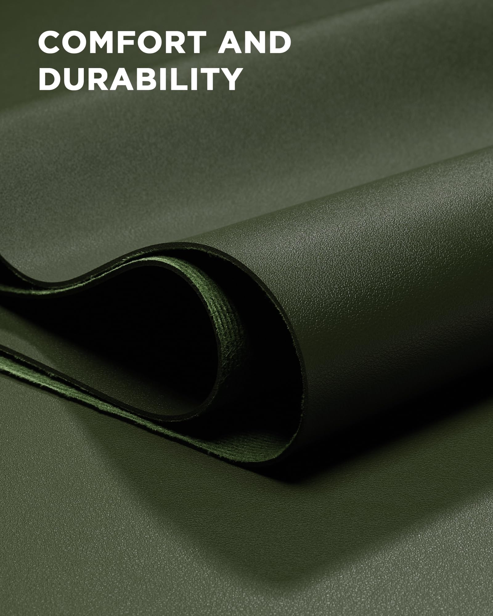 YSAGi 35.4" x 17" Large PU Leather Desk Mat for Keyboard and Mouse - Waterproof Non-Slip Desk Pad