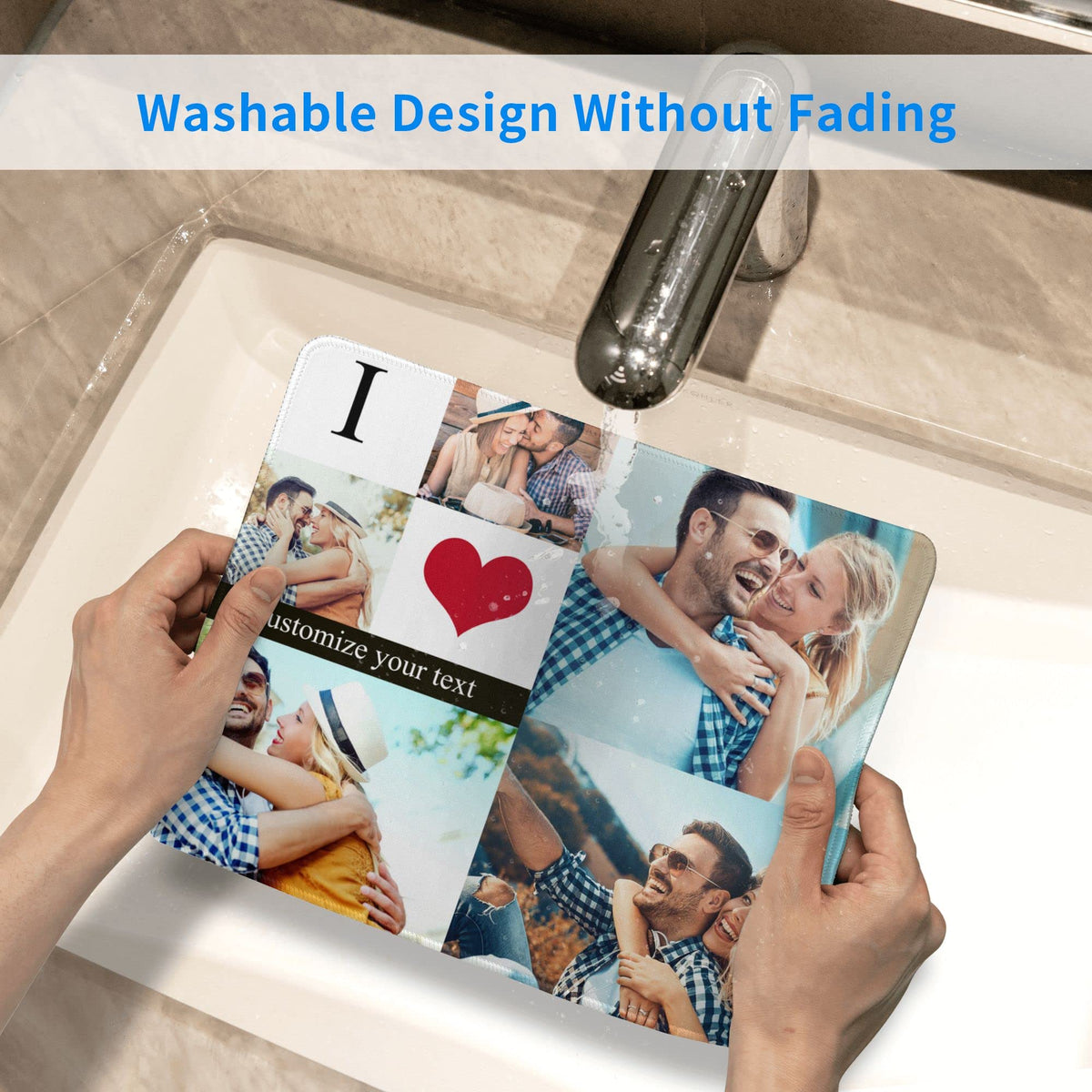 Custom Mouse Pad Personalized Photo Moues Pad with Your Image/Text for Office Gaming Computer Desk