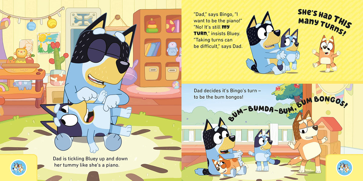Bluey: Magic Xylophone Sound Book: Tinting Book