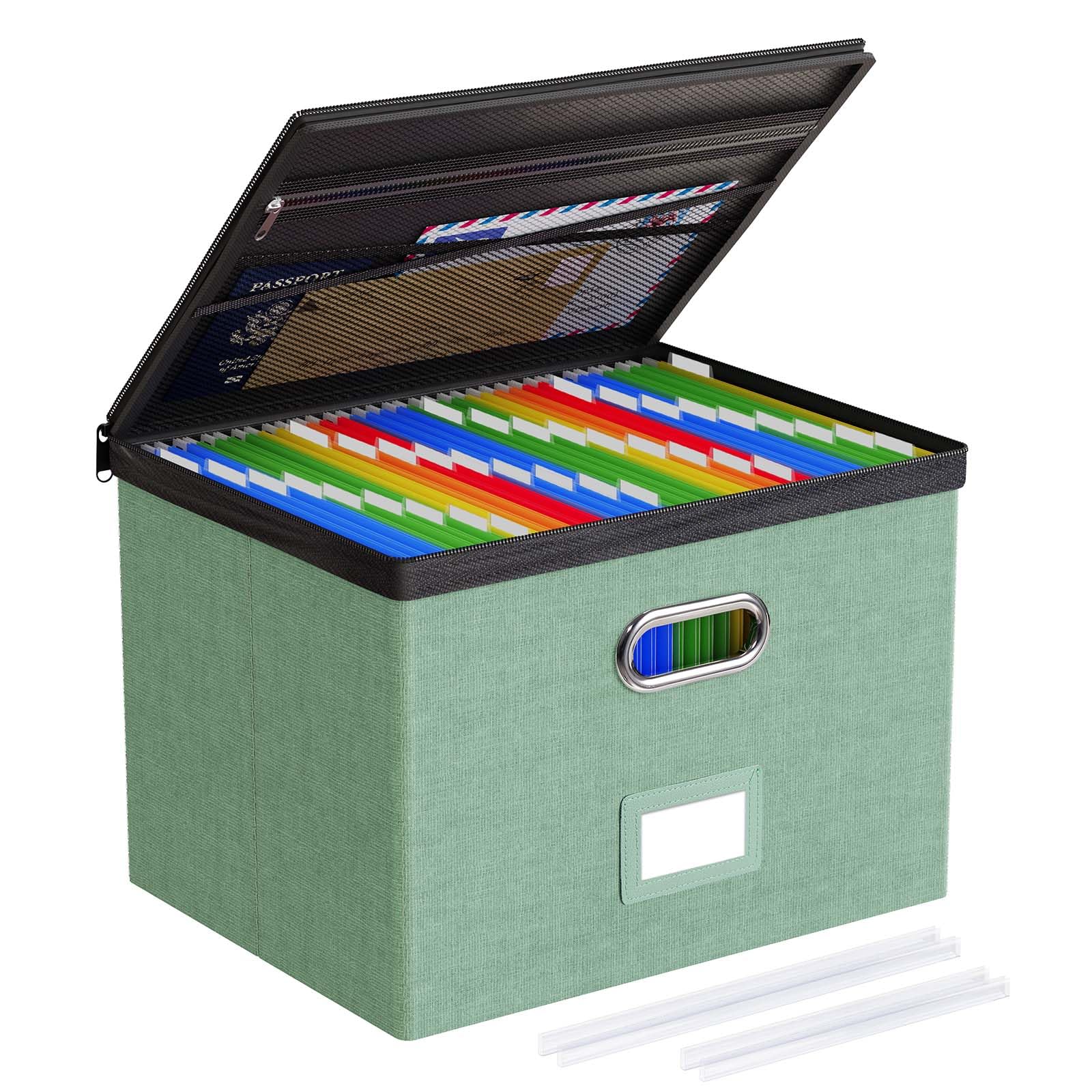 Oterri File Box Large 1-Pack Hanging Organizer for Letter/Legal-Size Folder
