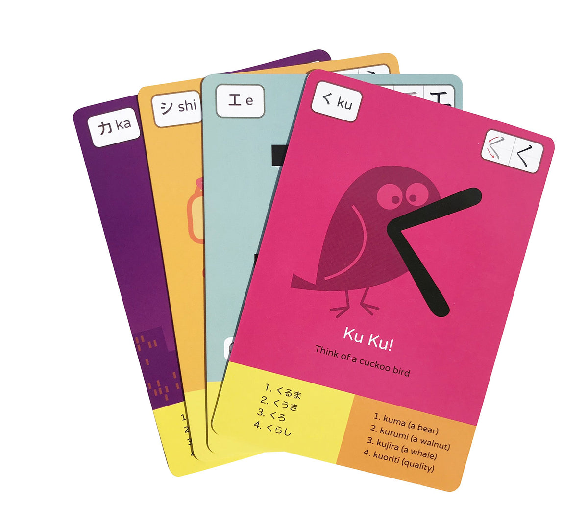 Dr. Moku's Hiragana & Katakana Flash Cards - Learn the Japanese Alphabet for Beginners
