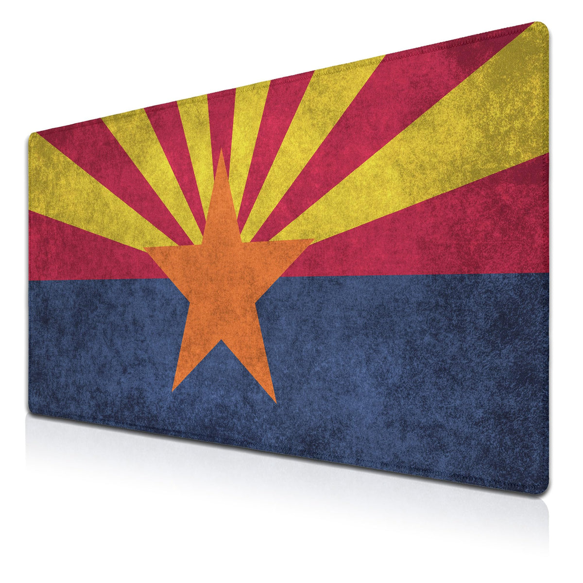 Samgula Gaming Desk Mat - Yellow Modern Mouse Pad, Extra Large Non-Slip Rubber Base, 35.4" X 15.7"