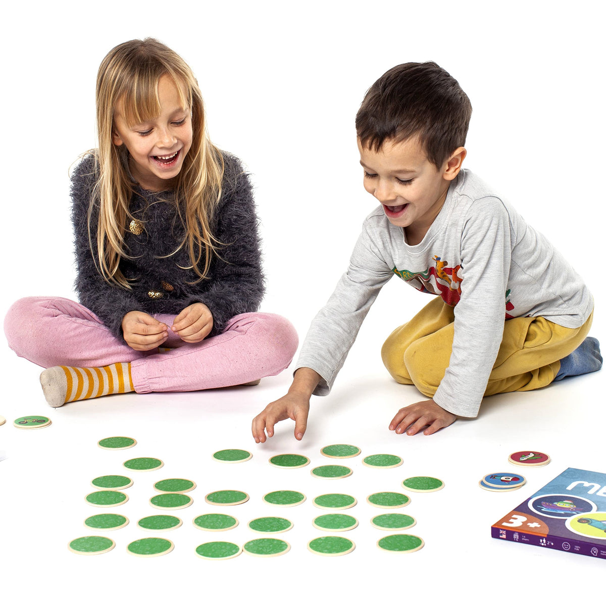 Montessori-Inspired Wooden Matching Game for Toddlers 2-4 Years - Things that Go - Durable