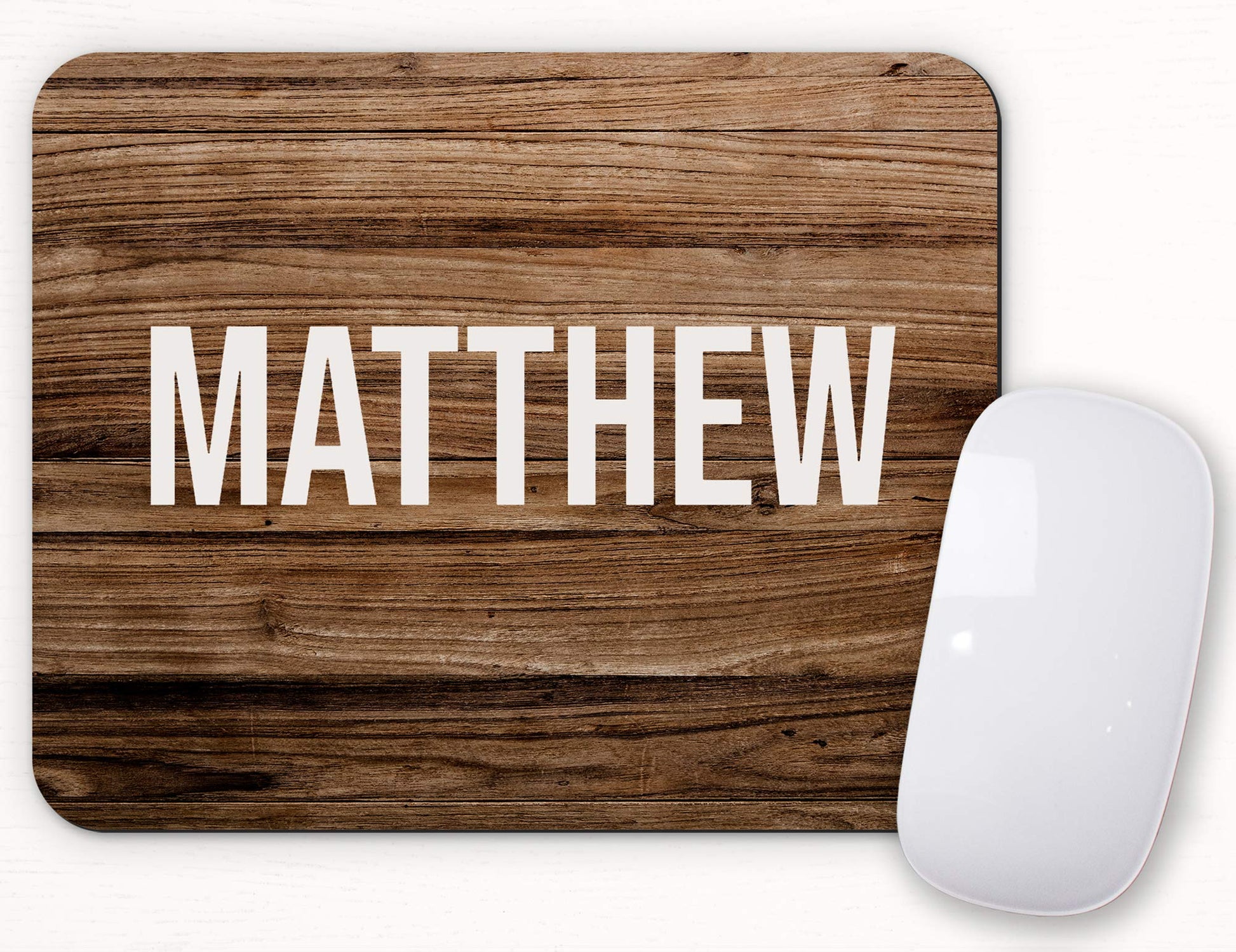 Personalized Mouse Pad - Add Your Name - Beautiful Vivid Detailed Print. Brighten up Your workspace