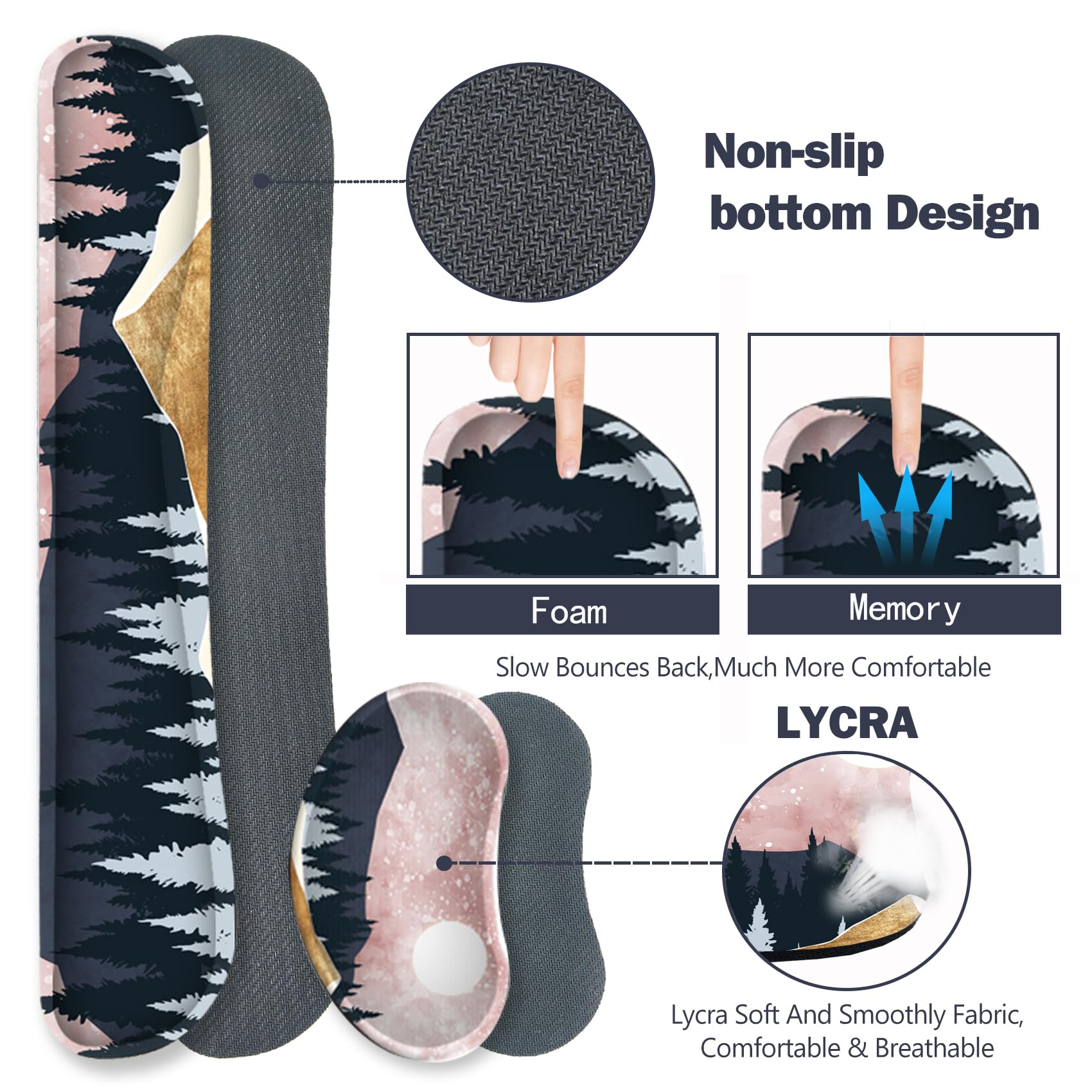 ARTSO Extended Gaming Mouse Pad Set, Keyboard Wrist Rest Support Pad + Wrist Cushion + XXL Large