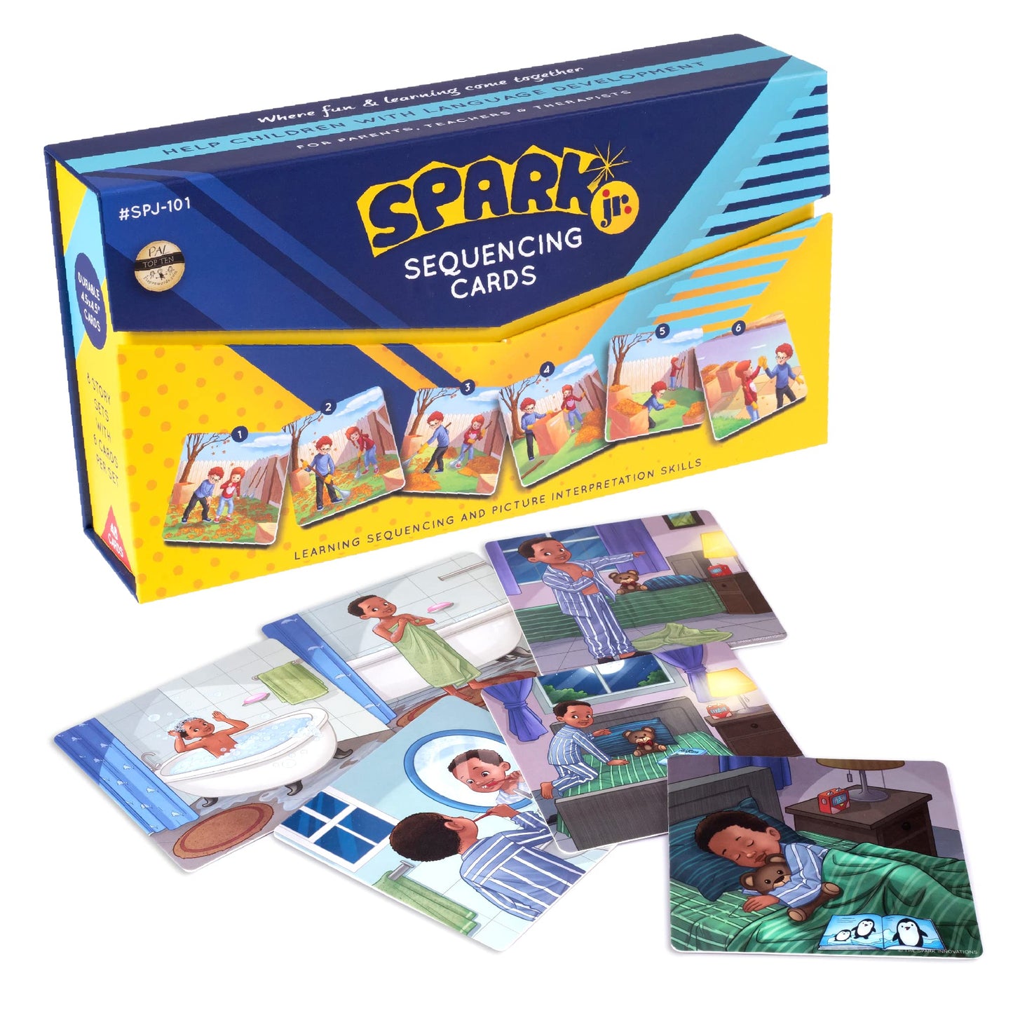 Sequence for Kids Cards, Speech Therapy Materials, Homeschool SEL, Autism, Tell A Story Picture