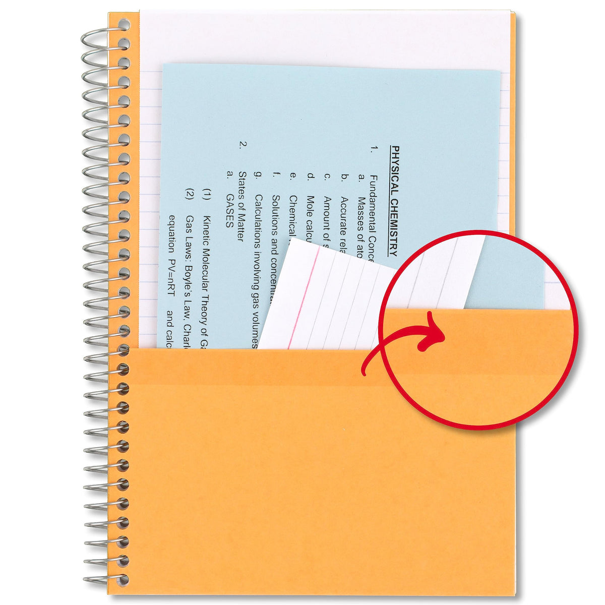 Five Star Small Spiral Notebook, 2 Subject, College Ruled Paper, 9-1/2" x 6", 100 Sheets, Black