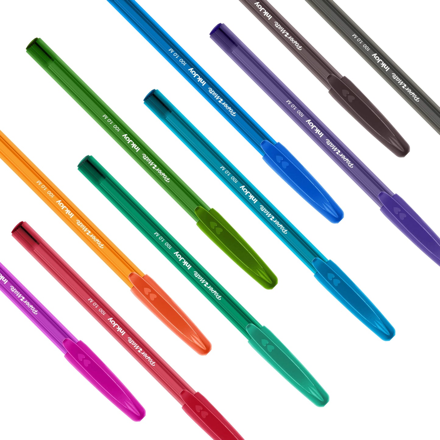 Paper Mate InkJoy 100ST Ballpoint Pens | Medium Point (1.0mm) | Blue | 50 Count