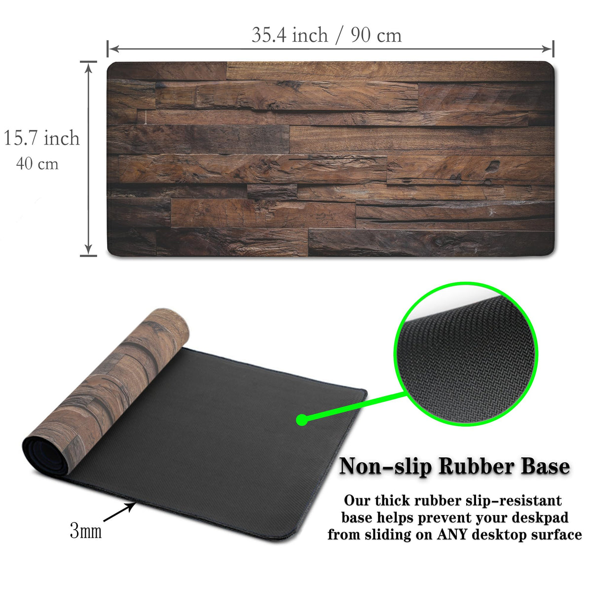 Samgula Gaming Mousepad Computer Desk Pad, Computer Desk Mats XXL Mouse Pad, Pc Gaming Mat