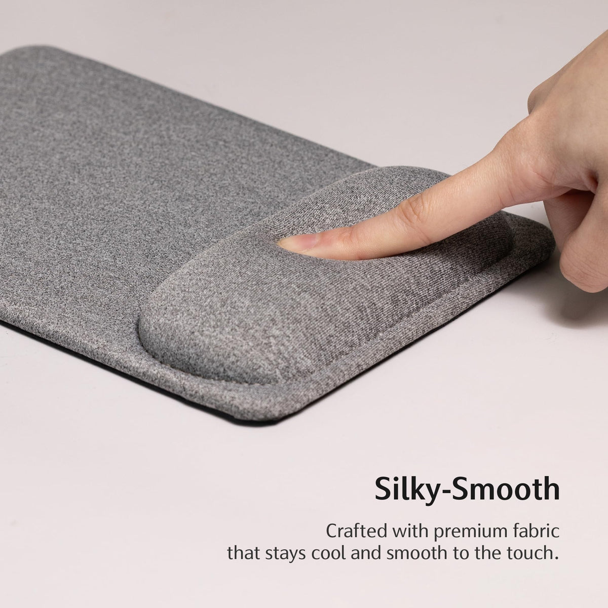 SenseAGE Large Ergonomic Mouse Pad with Wrist Rest Support, Enhanced Comfort & Space, Non-Slip
