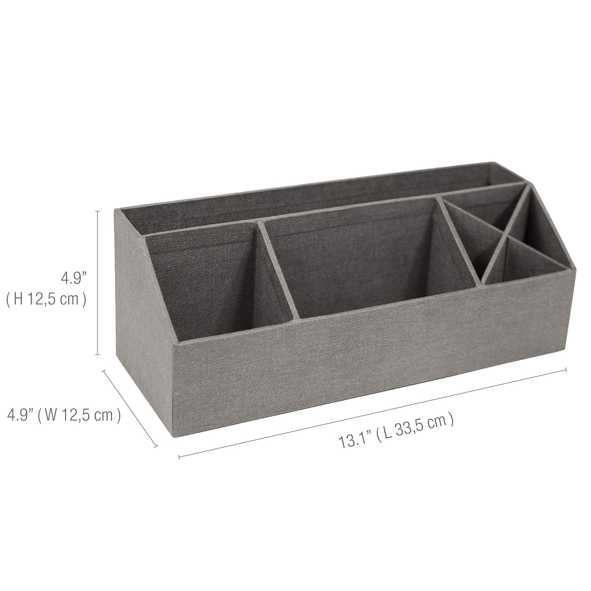 Bigso Elisa Desktop Organizer - Durable Office Desk Organizer with 7 Compartments for Office