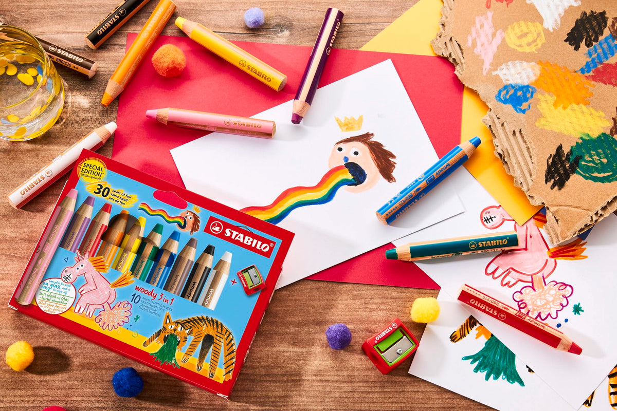 STABILO woody 3-in-1 - Multi-Talented Pencil
