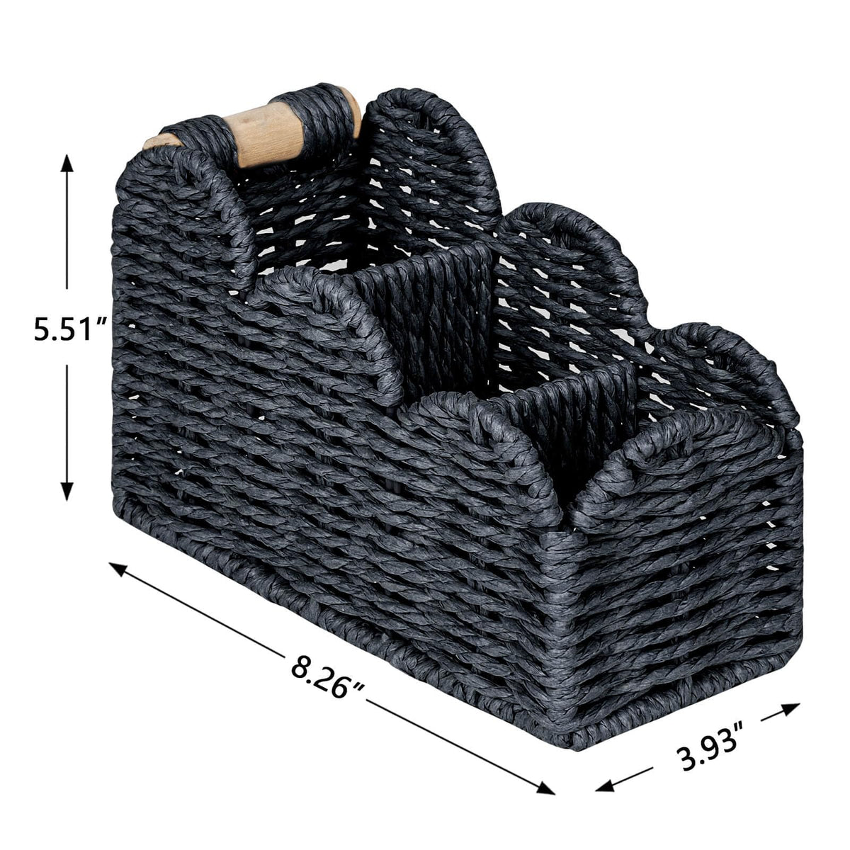 CubesLand Bedside Table Desk Organizer Caddy, Remote Pen&Pencil Holder Cup