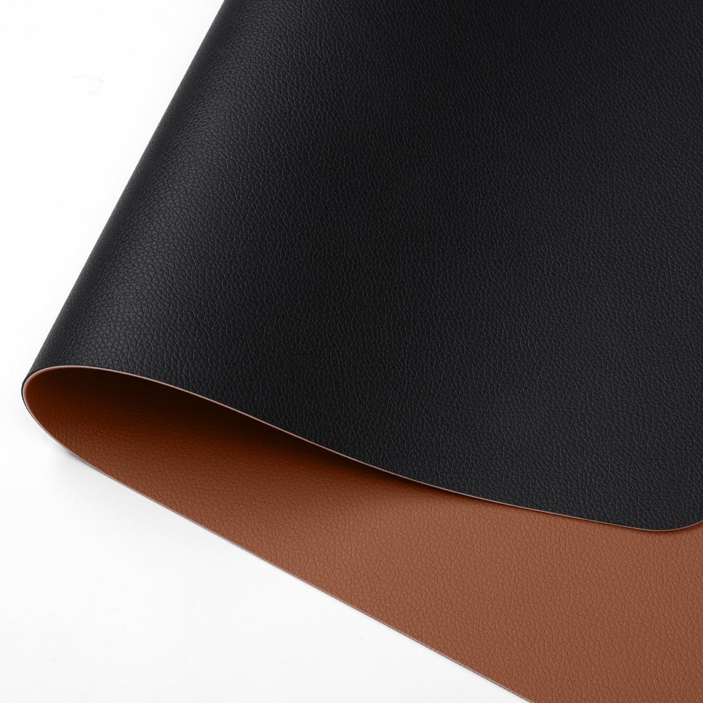 Jumdast Dual Sided Desk Pad Faux Leather Desk Mat Large Mouse Pad