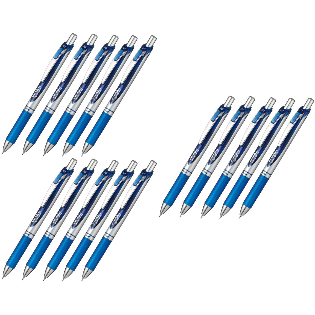 Pentel New EnerGel Deluxe RTX Retractable Liquid Gel Pen,Ultra Micro Point 0.3mm, Fine Line, Needle