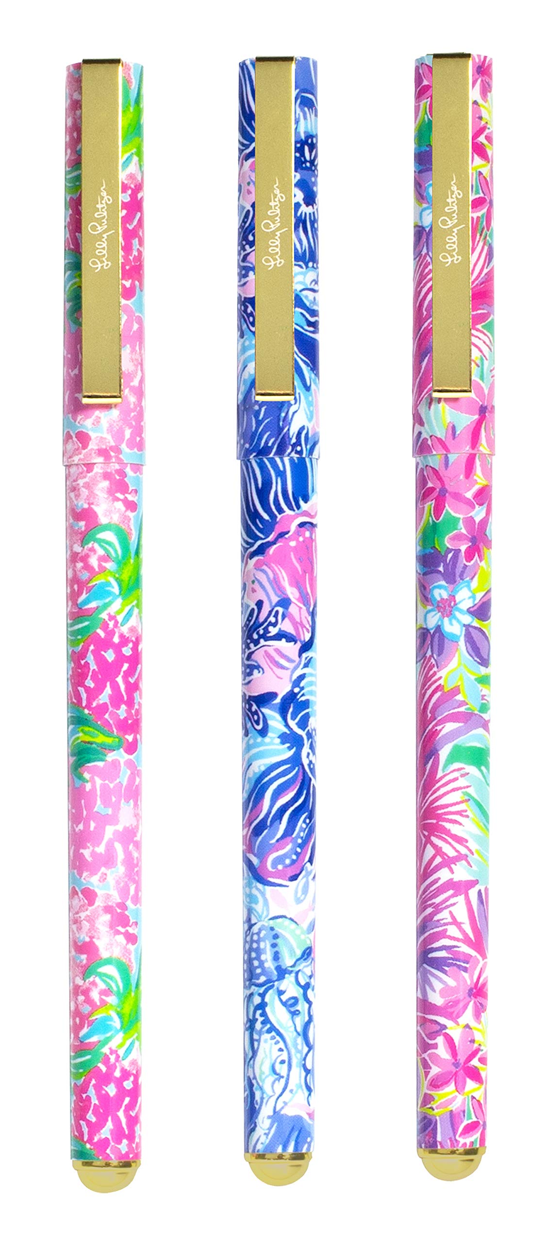 Lilly Pulitzer Pen Set of 3, Shade Seekers
