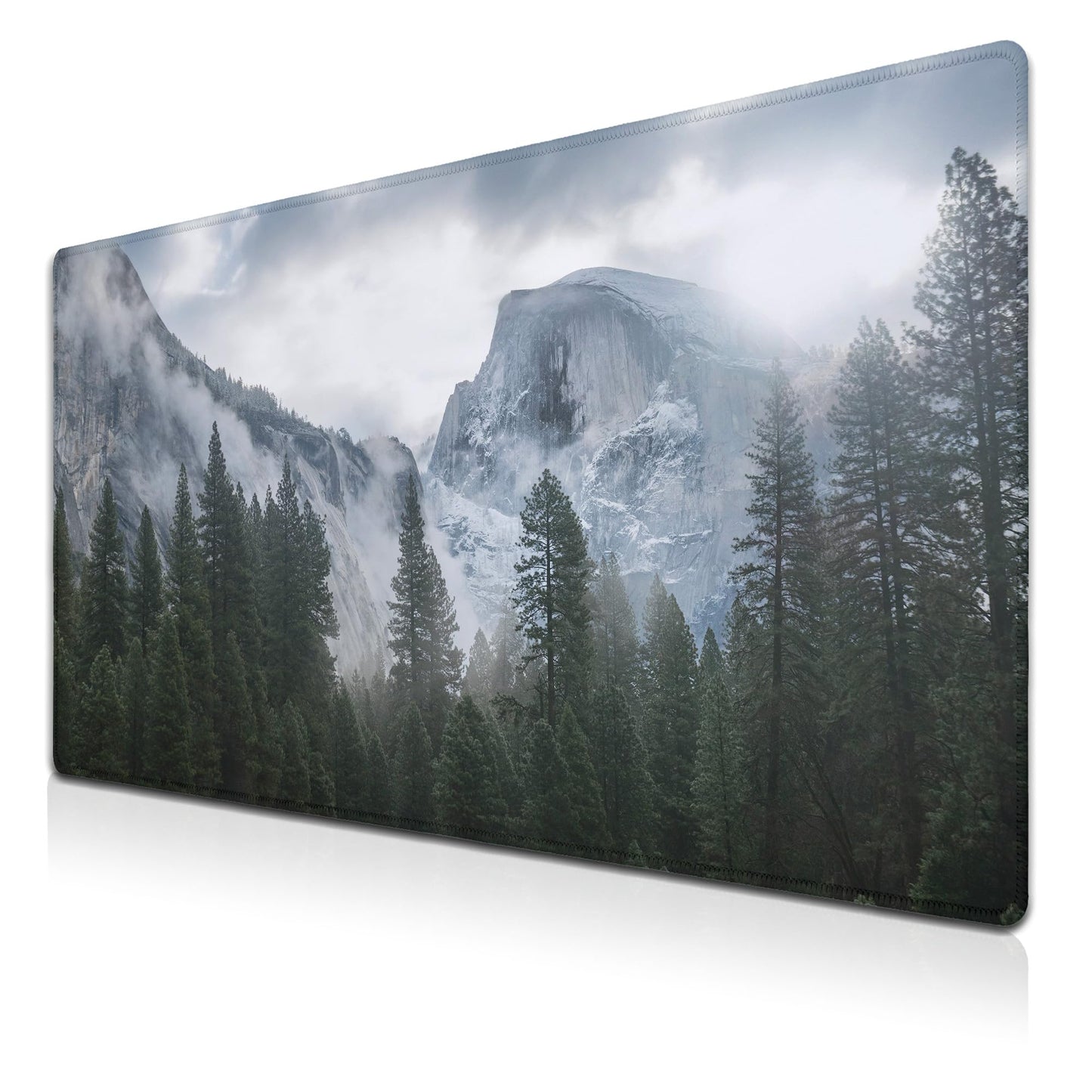 Samgula Gaming Mouse Pad - Green XXL Non-Slip Rubber Base 35.4" X 15.7" for Game Office, Park