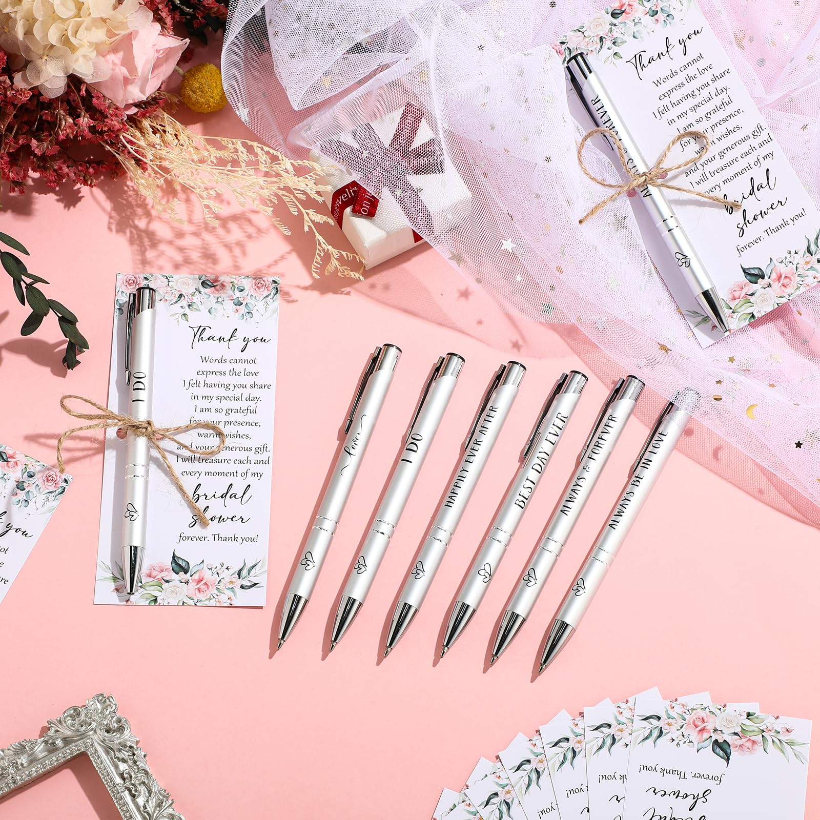Chiisong 30 Sets Bridal Shower Favors for Guests, Floral