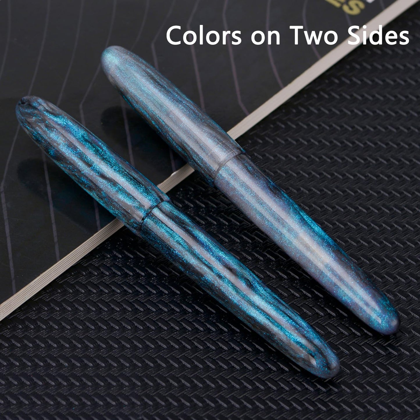 Asvine C80 Fountain Pen #8 Extra Fine Nib Large Handcraft Pen with Converter Pen Box Collection Set