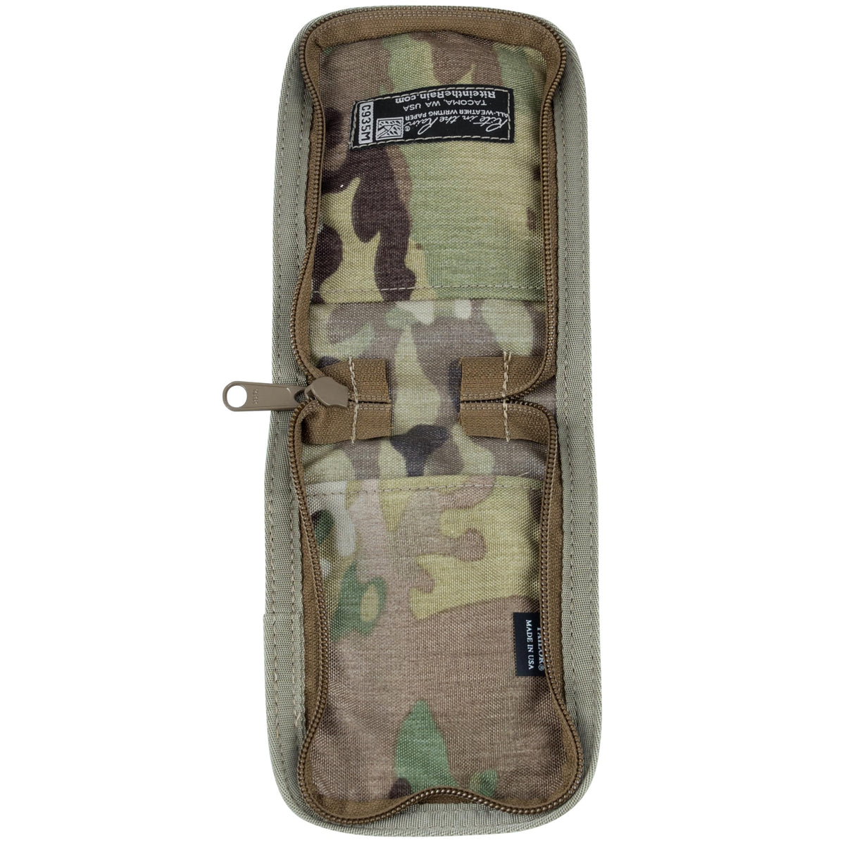 Rite in the Rain Weatherproof CORDURA® Fabric Notebook Cover, 3" x 5", MultiCam Cover (No. C935M)