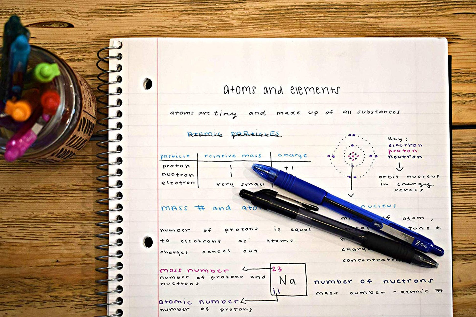Zebra Pen Z-Grip Retractable Ballpoint Pen, Medium Point 1.0mm, 12 Black & 12 Blue Ink Pens, Bulk