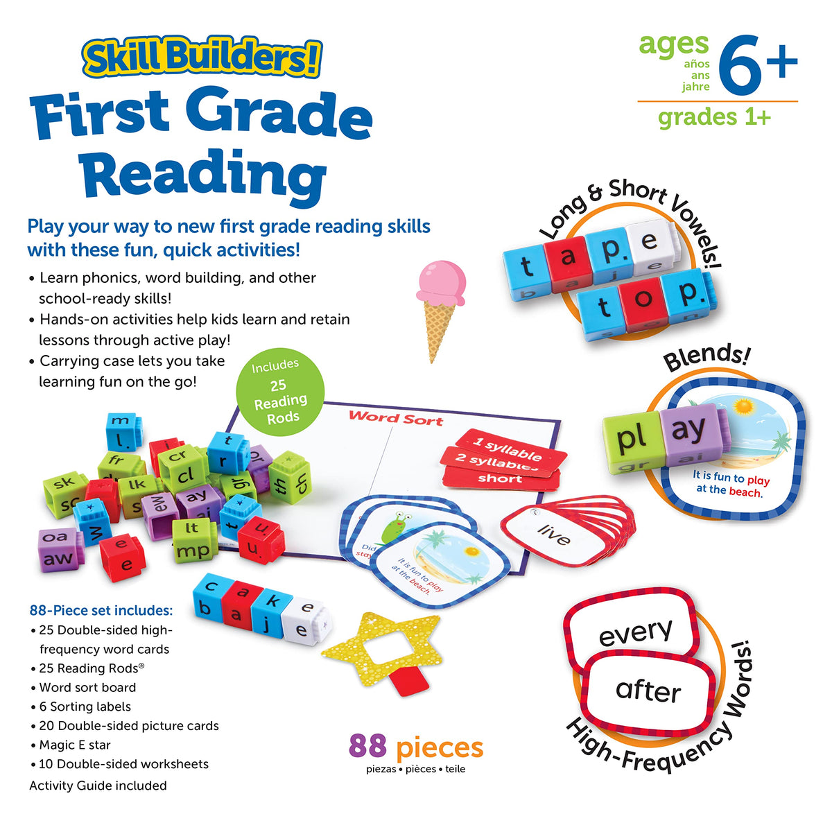 Learning Resources Skill Builders! 1st Grade Reading