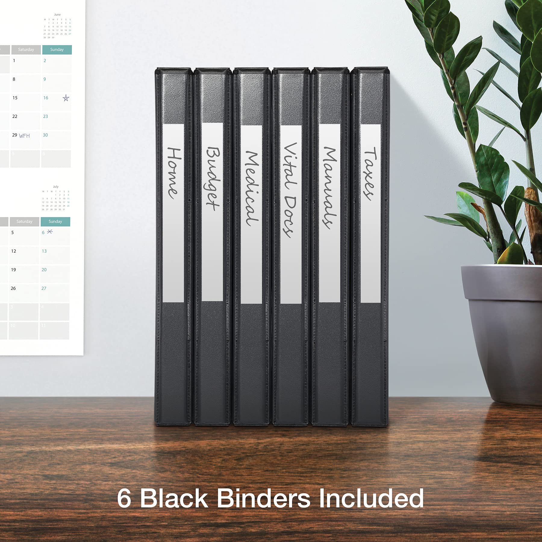 Oxford 3 Ring Binders, 0.5 inch ONE-Touch Easy Open D Rings, Durable Binders for School and Office