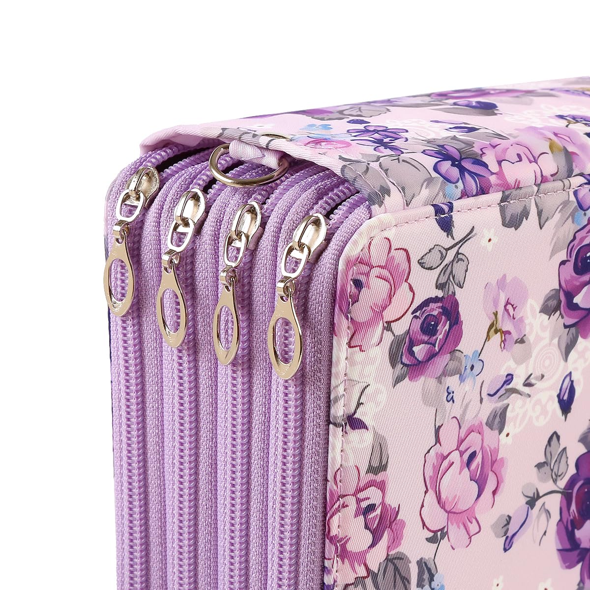 Lbxgap 200 Slots Colored Pencil Case Organizer, 4 Layer Bag