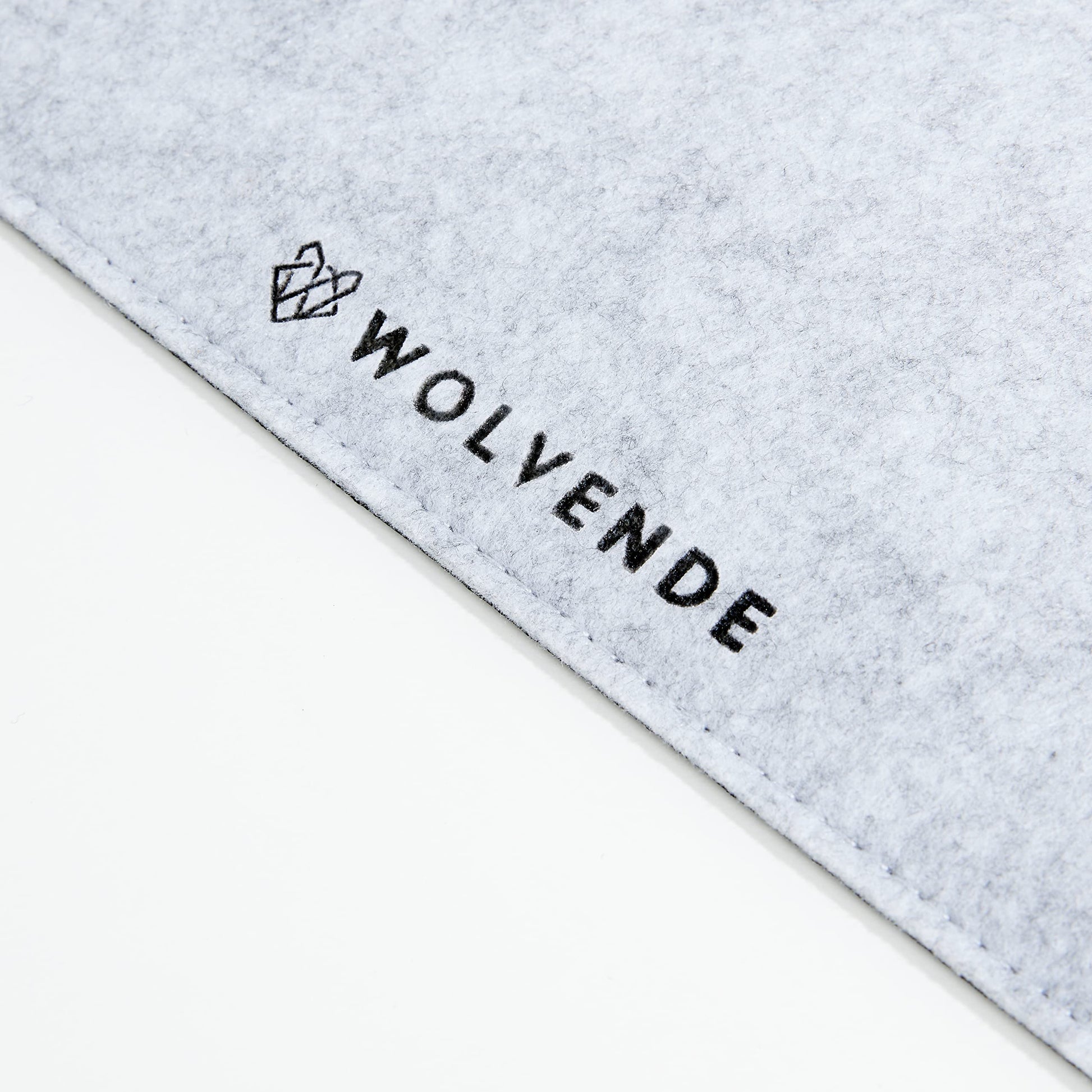 Wolvende Premium Felt Desk Mat | Large 15.75" x 36" | Multifunctional Desk Pad for Home Office |