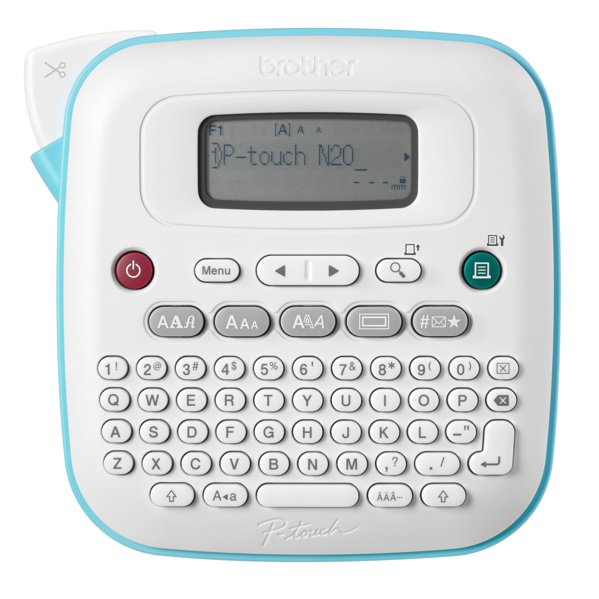 Brother P-Touch PT-N20 Personal Desktop Label Maker, Portable, Handheld and Prints, P-Touch Btag