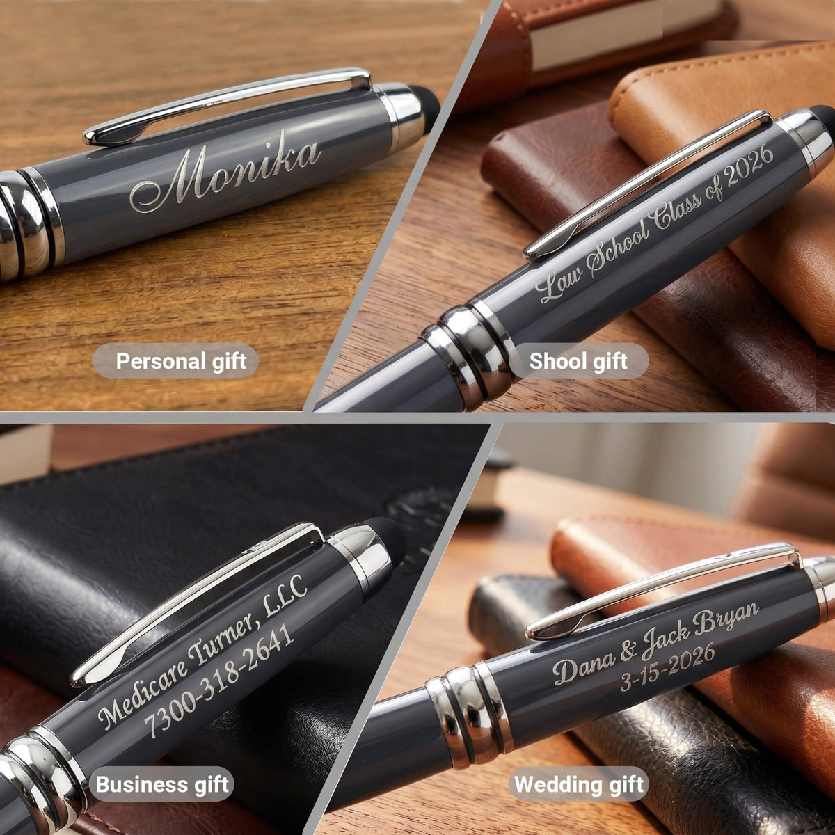 Ancolo Personalized Fancy Pens-Gift for Business Office Men Women