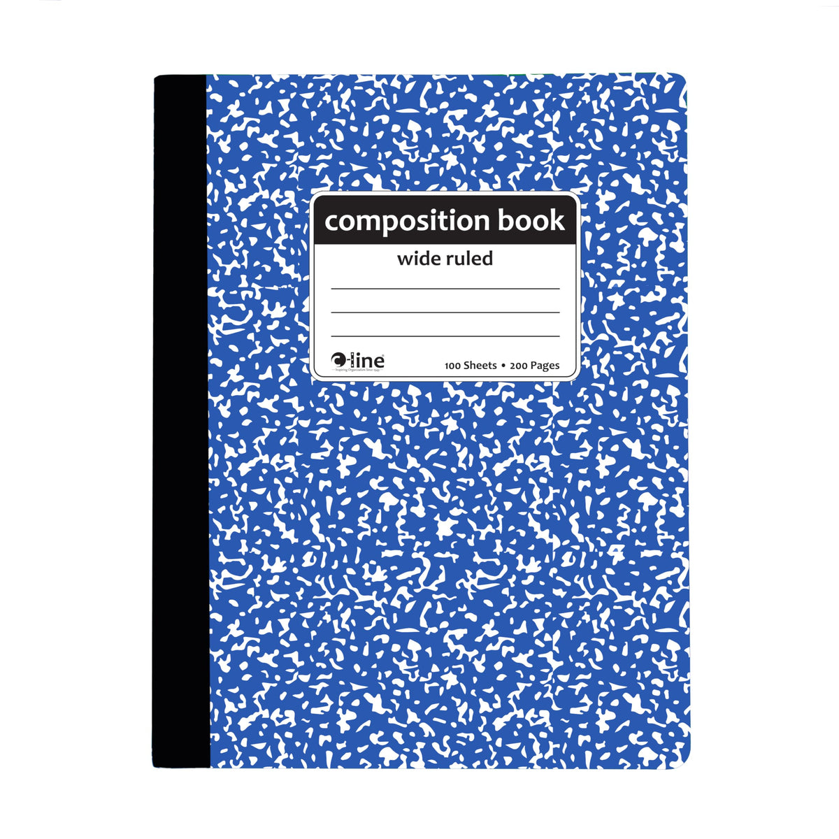 C-Line Composition Notebook, Wide Ruled, Marble, 1/EA (22010)