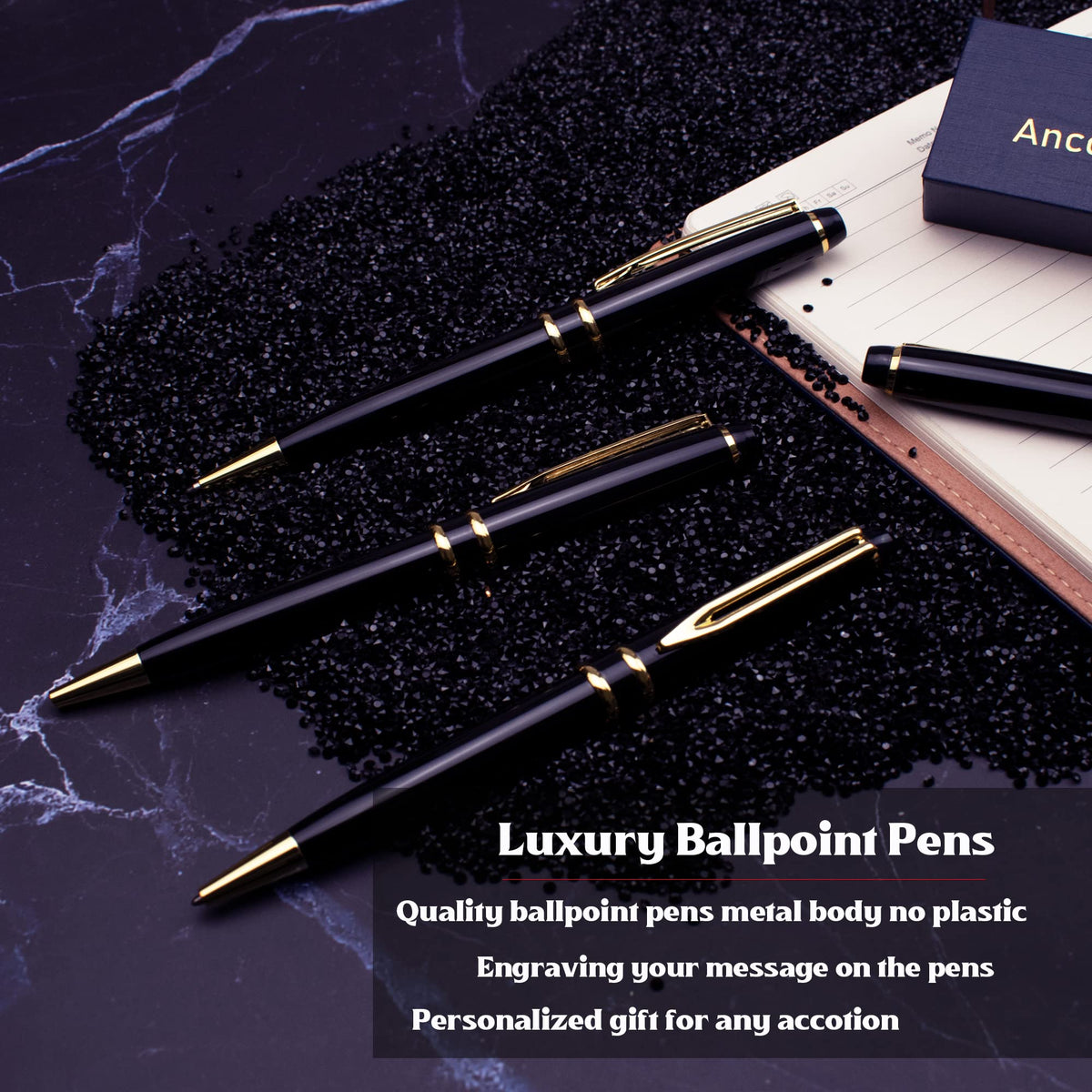 Personalized Promotion Pens - Engraved Your Message Name Company Team Name