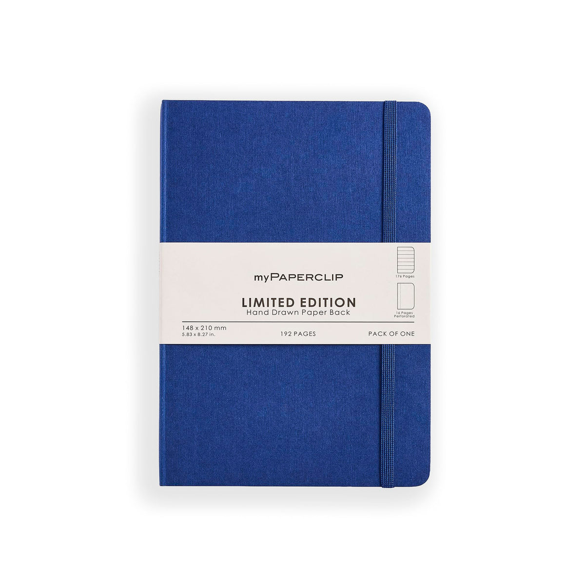 myPAPERCLIP Limited Edition A5 Ruled Notebook | 192 Pages, 100 GSM, Soft Cover, A5 (5.83 × 8.27 in)