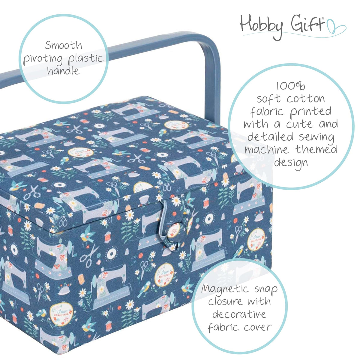 Hobby Gift Medium Sewing Box Organiser