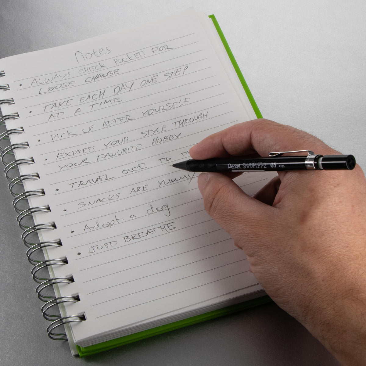Pentel Sharplet-2 Automatic Pencil, (0.5mm) Lead Size, Black Barrel, Box of 12 (A125A)