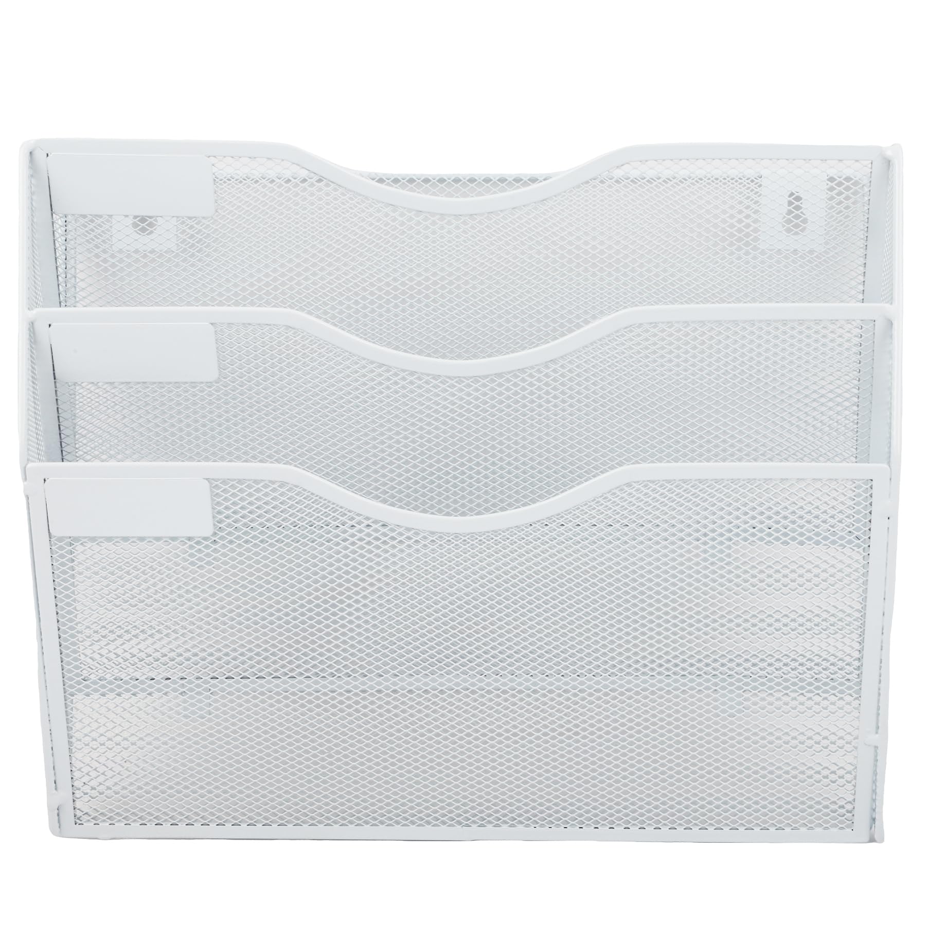 EASEPRES 3 Pocket Mesh Hanging Wall File Organizer, Wall Mounted Mail Paper Document Folder Holder