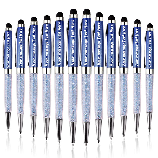 Yastar Custom Pens Bulk for Business,Graduation,Anniversaries-Crystal Pens