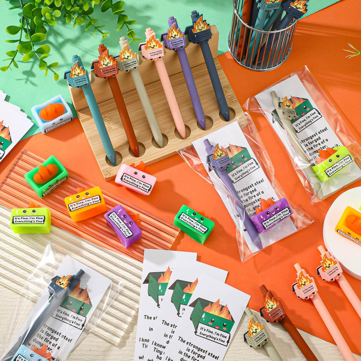 TecUnite Dumpster 30 Sets Classroom Motivation Gifts Bulk