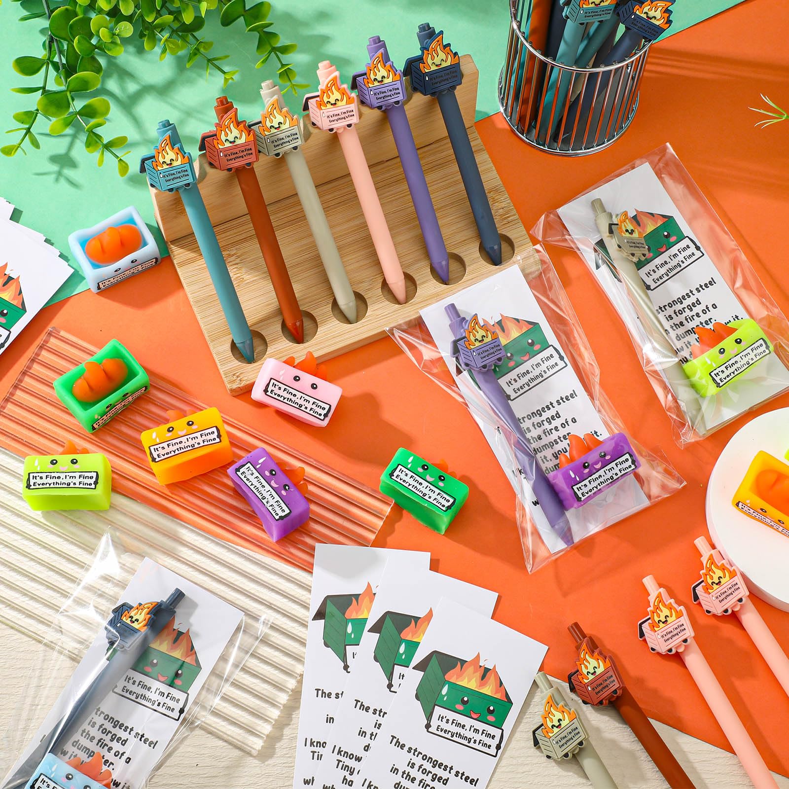 TecUnite Dumpster 30 Sets Classroom Motivation Gifts Bulk