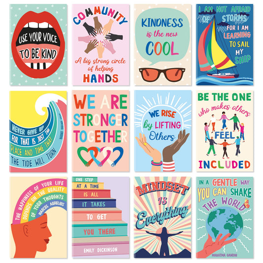 Sweetzer & Orange Inspirational Notebook Set. 24 Journal Notebooks for Women and Kids. 3.5 x 5”