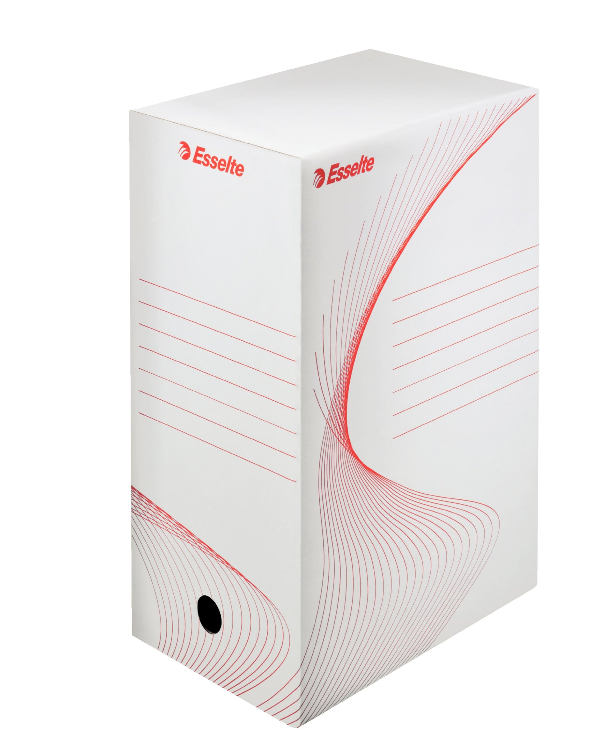 Esselte A4 Standard Archiving Box, White, Pack of 5