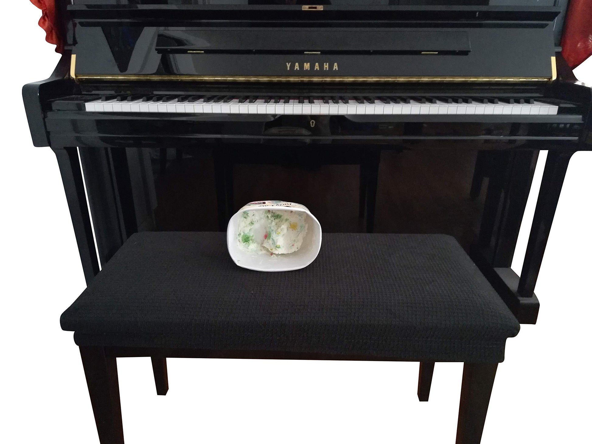 Qualitrusty Waterproof Piano Bench Cover - Perfect for Pets, Kids, Elderly, Weddings, Parties
