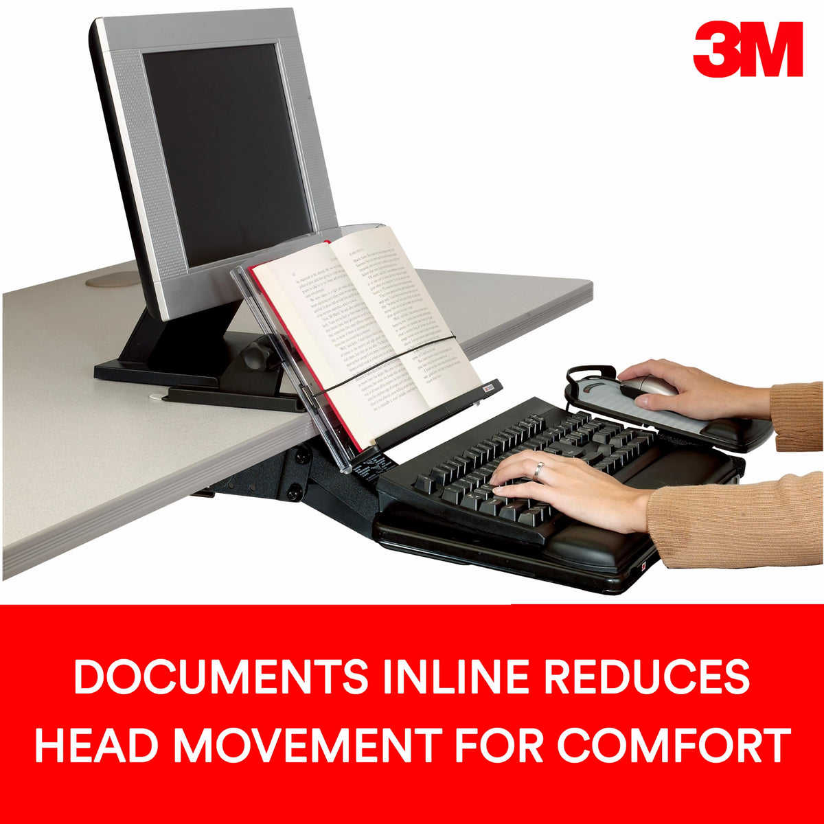 3M Desktop Document Holder 14 in x 12 in x 3 in