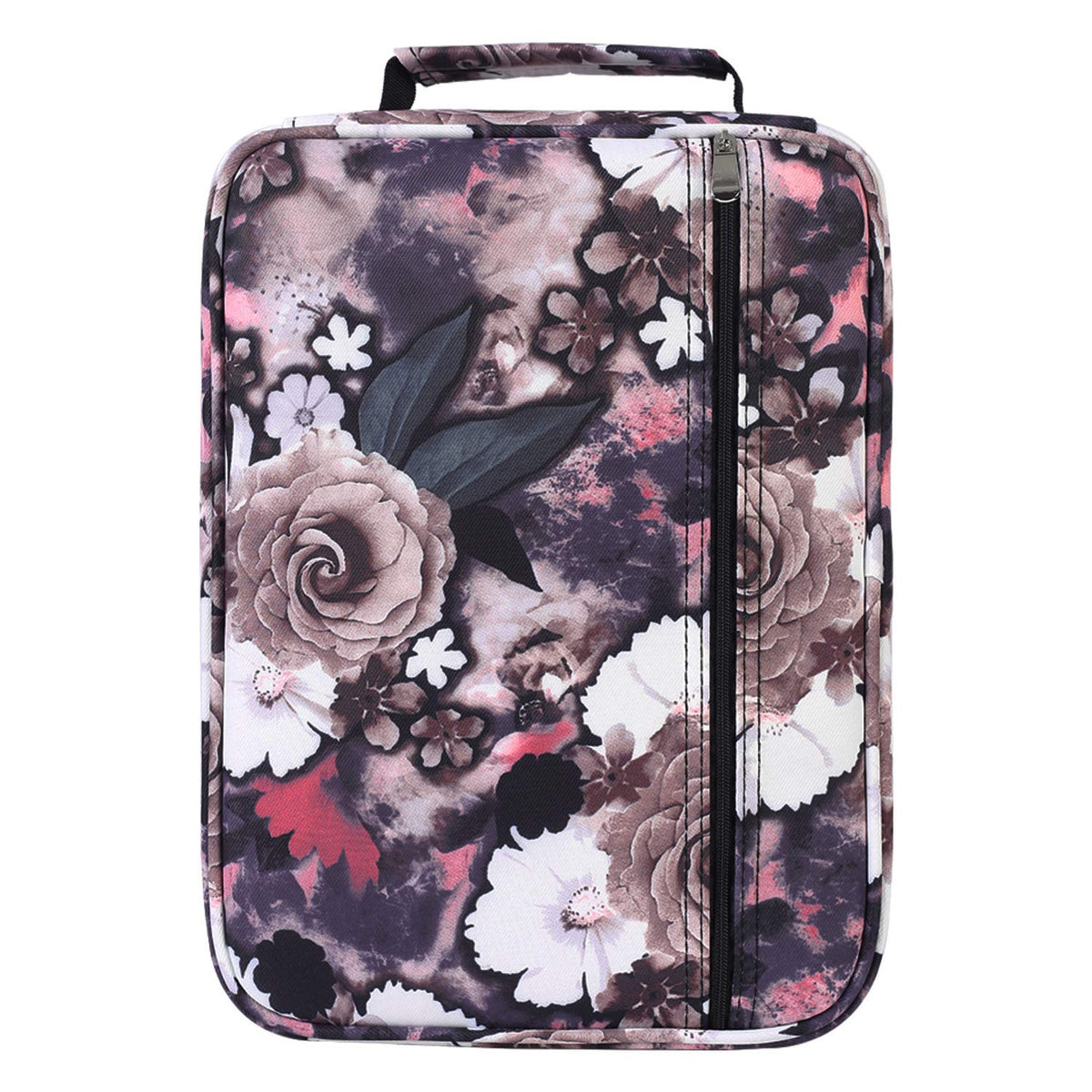 Shulaner Pencil Case Slot Holds 270 to 274 Colored Pencils or 180 to184 Color Gel Pens with Zipper